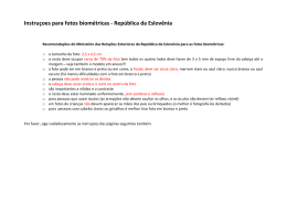 Fotos Biom&eacute;tricas