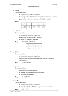 xf XE XV 1 xf YX Cov , YXP ?