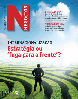 Estrat&eacute;gia ou `fuga para a frente`?