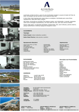 l - Site Oficial Hotel Alvor Baia