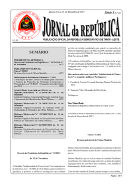 Série I, N.° 44 - Jornal da República
