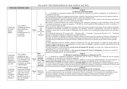PLANO TECNOL&Oacute;GICO DA EDUCA&Ccedil;&Atilde;O