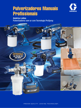 Pulverizadores Manuais Profissionais