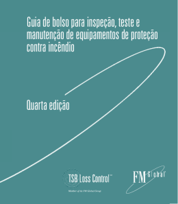 inspe&ccedil;&atilde;o rede de sprinklers