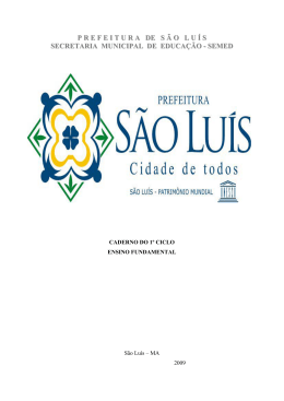 S&atilde;o Luis - Nova Escola