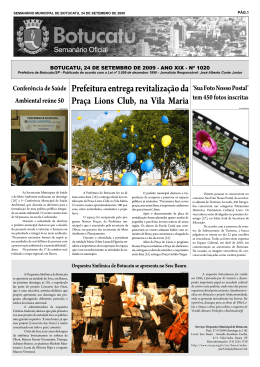 Prefeitura entrega revitaliza&ccedil;&atilde;o da Pra&ccedil;a Lions Club, na Vila Maria