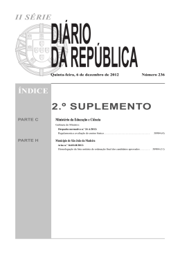 2.&ordm; SUPLEMENTO - Agrupamento de Escolas Frei Heitor Pinto