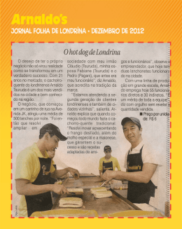 JORNAL FOLHA OE LONOE&Iacute;NA
