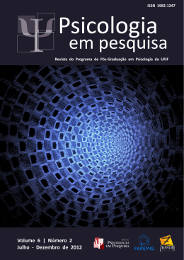 Volume 6 | N&uacute;mero 2 Julho