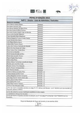 Direito () - Munic&iacute;pio de Pa&ccedil;os de Ferreira