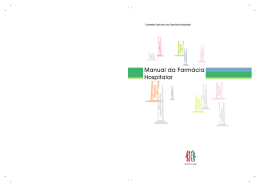 Manual da Farm&aacute;cia Hospitalar