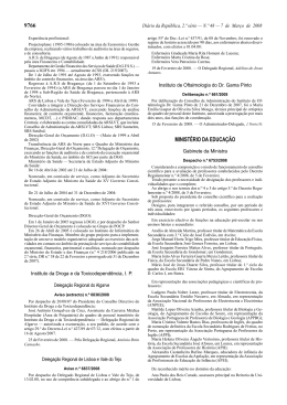 Despacho n.&ordm; 6753/2008