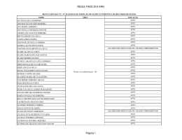 Resultado da Inspe&ccedil;&atilde;o de Sa&uacute;de e Entrevista de Recursos Humano