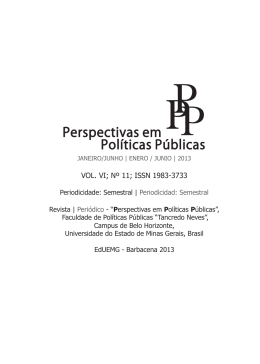 Revista Perspectivas Políticas Públicas - Intranet