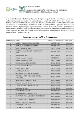 Polo Autazes - AM - Amazonas - Rede e