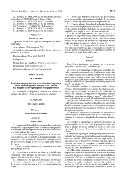 Lei 34/ 2013