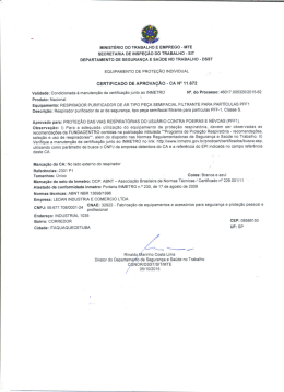 DEPARTAMENTO DE SEGURAN&Ccedil;A E SA&Uacute;DE NO