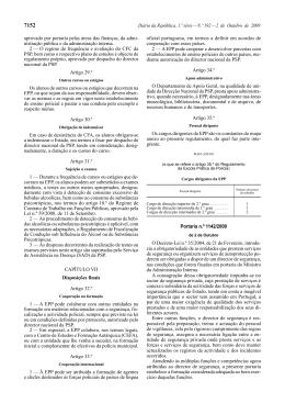 Portaria n.&ordm; 1142/2009