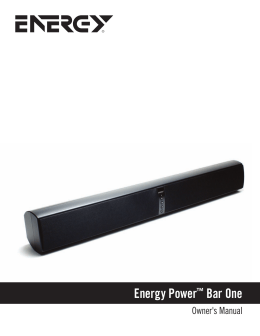 Energy Power™ Bar One