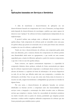2 Aplica&ccedil;&otilde;es baseadas em Servi&ccedil;os e Sem&acirc;ntica