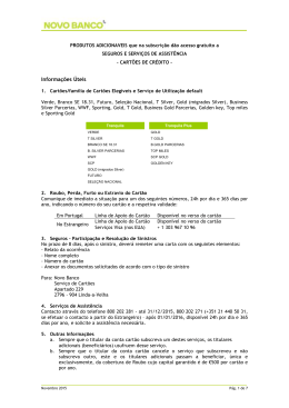 Servi&ccedil;os de Utiliza&ccedil;&atilde;o