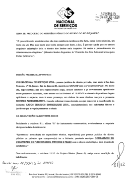 Recurso CNS - Ministério Público do Estado do Rio de Janeiro