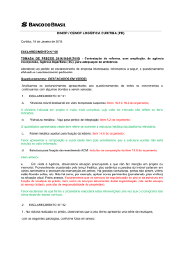Esclarecimento5 - Banco do Brasil