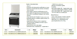 DESCRIÇÃO 00150 FÚG INOX 4G F/G Çr`TAMPA 60)`(60 GPL