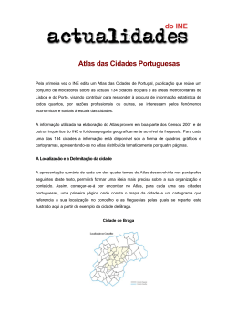 Atlas das Cidades Portuguesas