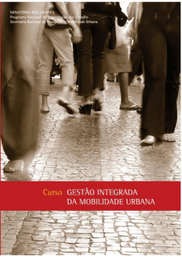 Curso de Gest&atilde;o Integrada da Mobilidade Urbana