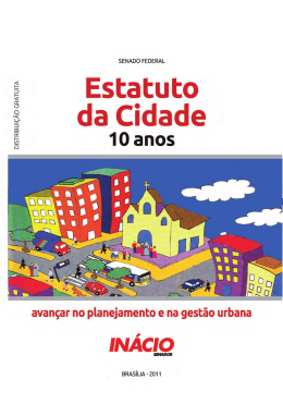 Estatuto da Cidade 10 anos