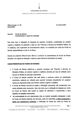 Ofício-Circular nº 38/2007