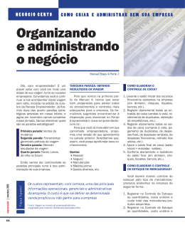 9. Organizando e administrando o neg&oacute;cio 183 KB