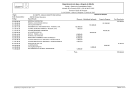 Resumo Geral das Despesas - DAEM
