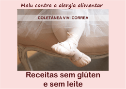 Receitas sem gl&uacute;ten e sem leite
