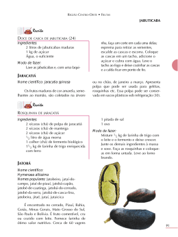 Alimentos Regionais Brasileiros