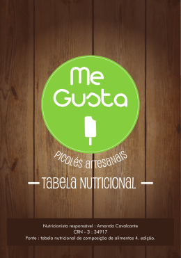 Valores Nutricionais