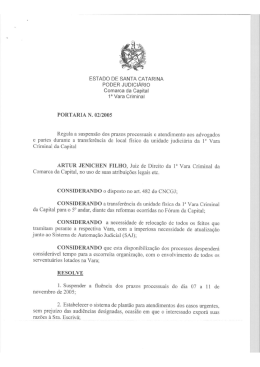 02/2005 - Tribunal de Justi&ccedil;a de Santa Catarina
