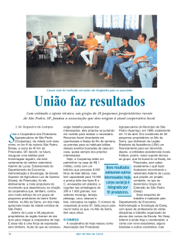 União faz resultados