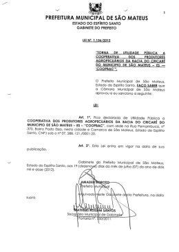 Lei Municipal Nº Lei 1.136 / 2012