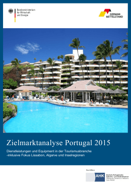 Zielmarktanalyse Portugal Tourismus 2015