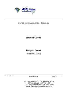 Serafina Corrêa Pesquisa C0006 Administrativa