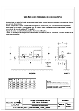 etc 2020 caixa contadores 15mm a 40mm