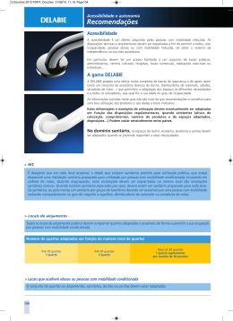 dever&aacute; ser instalada