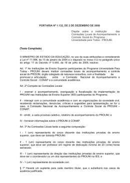 PORTARIA N&ordm; 1.132, DE 2 DE DEZEMBRO DE 2009
