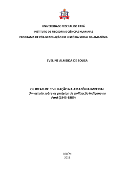 EVELINE ALMEIDA DE SOUSA OS IDEAIS DE CIVILIZA&Ccedil;&Atilde;O NA