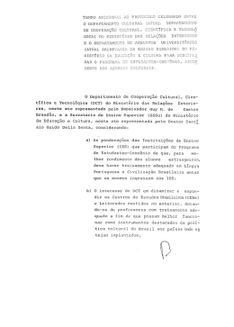 Termo Adicional ao Protocolo de 1974