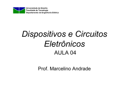 Dispositivos e Circuitos Eletrônicos