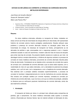 Estudo da Influ&ecirc;ncia da Corrente Alternada