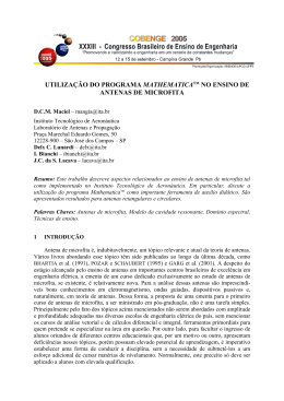 UTILIZA&Ccedil;&Atilde;O DO PROGRAMA MATHEMATICATM NO